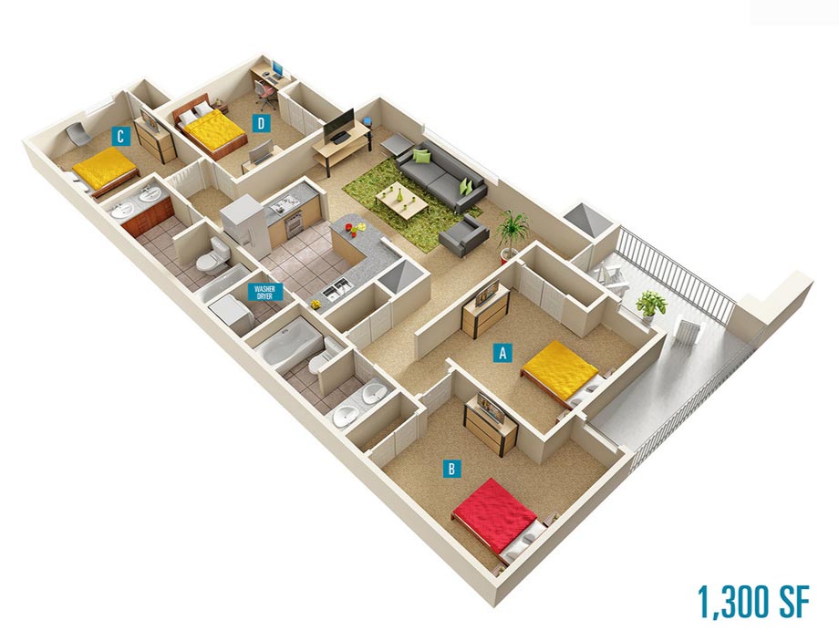 3d floor plan