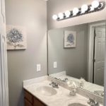bath mirror sink